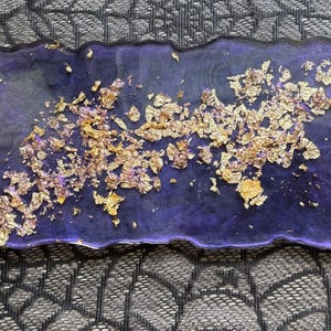 Decorative Tray: Purple